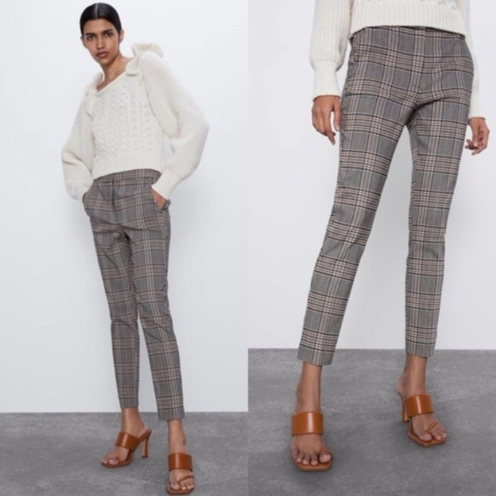 Zara jogger was it plaid pants